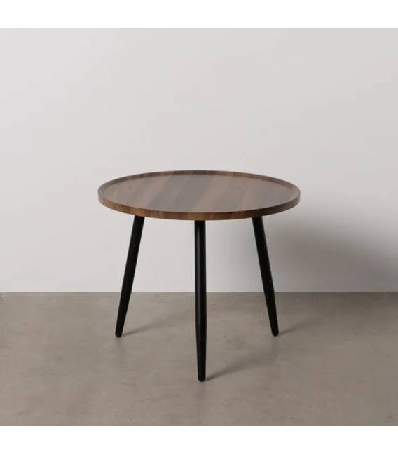 Šoninis staliukas ROUND TRAY Ø60 rudas