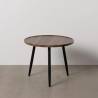 Šoninis staliukas ROUND TRAY Ø60 rudas