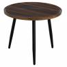 Šoninis staliukas ROUND TRAY Ø60 rudas