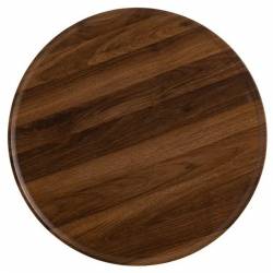 Šoninis staliukas ROUND TRAY Ø60 rudas