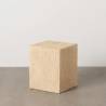 Šoninis staliukas CUBE 37x47 beige
