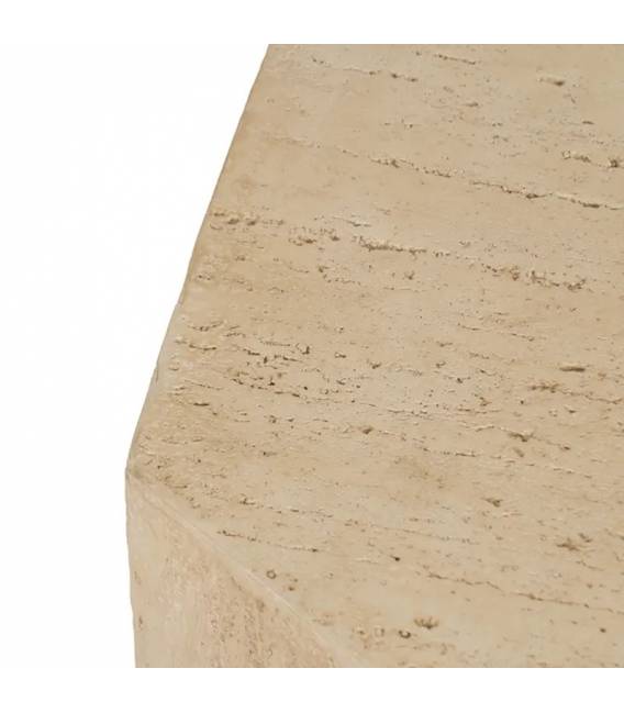 Šoninis staliukas HEXAGONO 42x47 beige