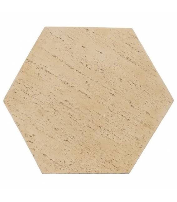 Šoninis staliukas HEXAGONO 42x47 beige