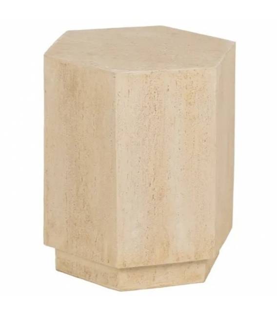 Šoninis staliukas HEXAGONO 42x47 beige