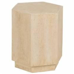 Šoninis staliukas HEXAGONO 42x47 beige