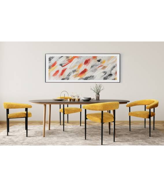 Krėsliukas ORIO geltonas