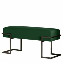 Suoliukas RENGO 80x34 žalias/juodos kojos