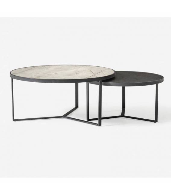 Kavos staliukų komplektas MERCEDES MINI Ø70/Ø55 lagina matt