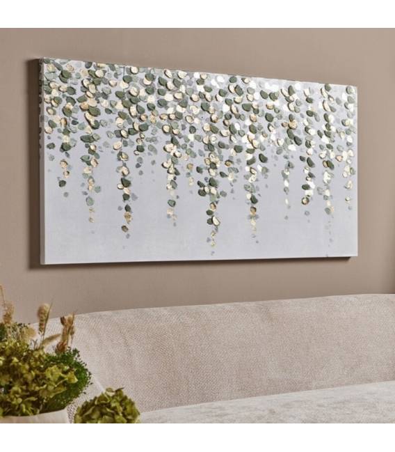 Paveikslas RAMAS VERDE 120x60 žalias/auksinis