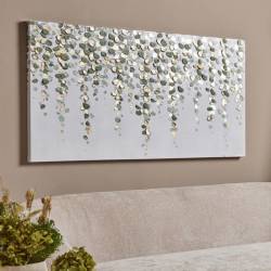 Paveikslas RAMAS VERDE 120x60 žalias/auksinis