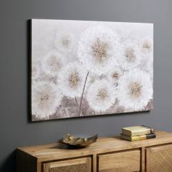 Paveikslas DANDELIONS 120x80 pilkas