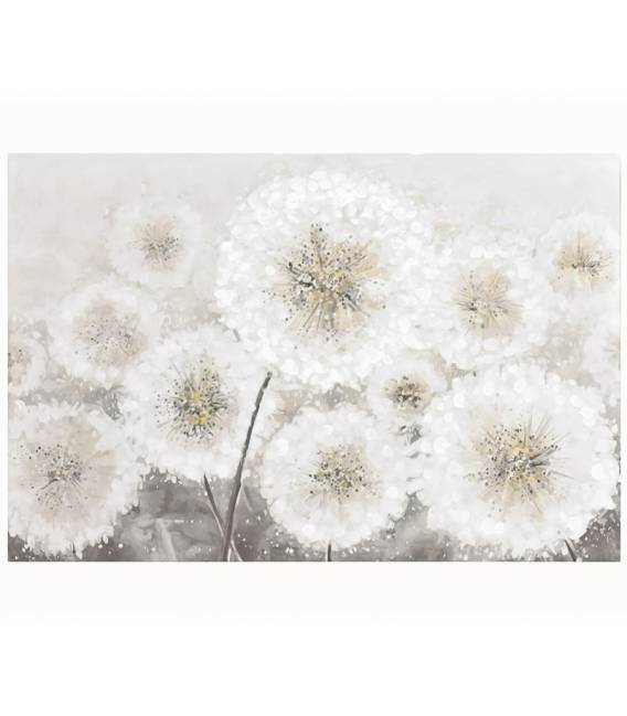 Paveikslas DANDELIONS 120x80 pilkas
