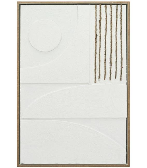 Paveikslas CUERDA-B 42x62 baltas