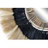 Veidrodis FIBER Ø55 rusvas/juodas