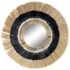 Veidrodis FIBER Ø55 rusvas/juodas