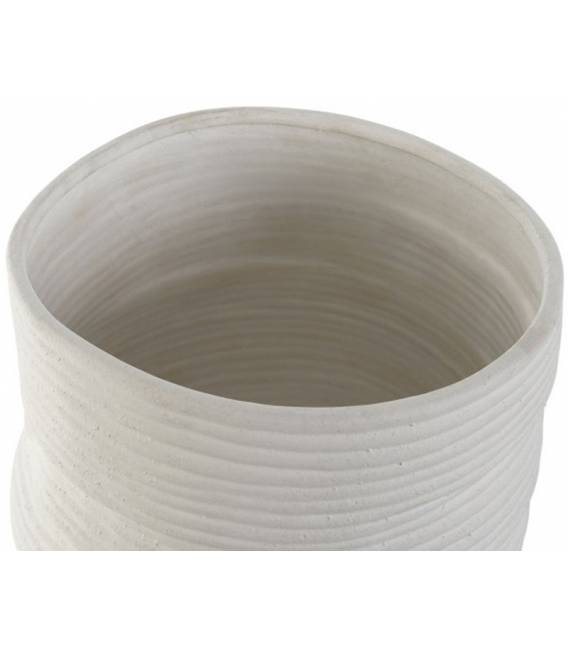 Vazonas CERAMIC TWIRL 27x37 baltas