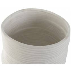 Vazonas CERAMIC TWIRL 27x37 baltas