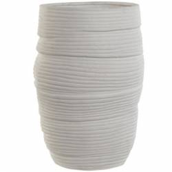 Vazonas CERAMIC TWIRL 27x37 baltas