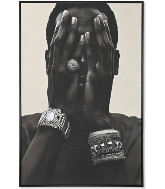 Paveikslas HANDS-A 103x143 juodas