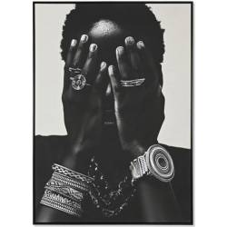Paveikslas HANDS-B 103x143 juodas