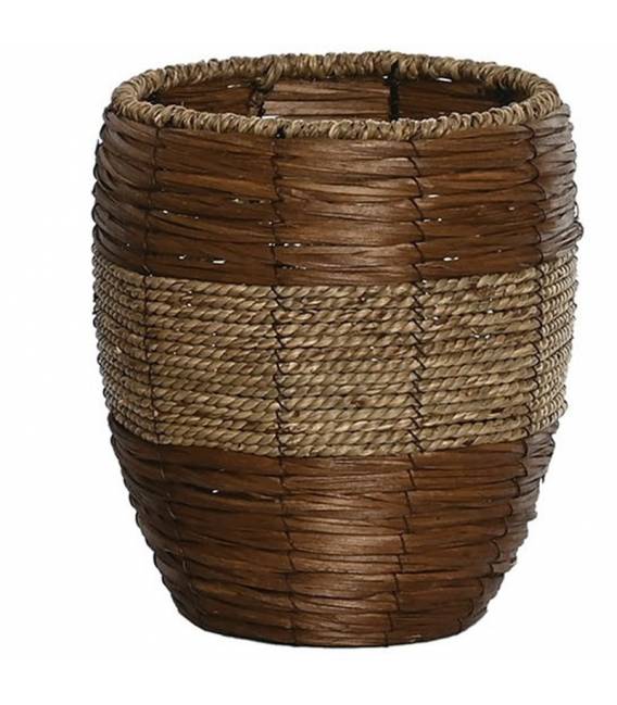 Vazonų komplektas NATURAL BROWN rudi (3 vnt.)