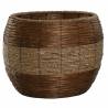 Vazonų komplektas NATURAL BROWN rudi (3 vnt.)