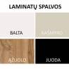 Konsolė AGRIO 100x35 balta/vario kojelės