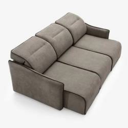 Sofa ANDER 228x117(153) pilka