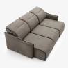 Sofa ANDER 228x117(153) pilka