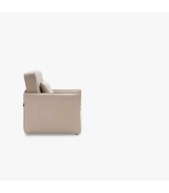 Fotelis ISLOCK beige / su miegojimo funkcija