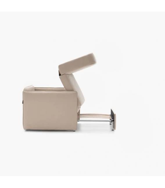 Fotelis ISLOCK beige / su miegojimo funkcija
