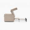 Fotelis ISLOCK beige / su miegojimo funkcija