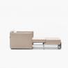 Fotelis ISLOCK beige / su miegojimo funkcija