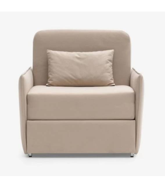 Fotelis ISLOCK beige / su miegojimo funkcija