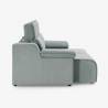 Sofa LIZAN 254x117(153) pilka