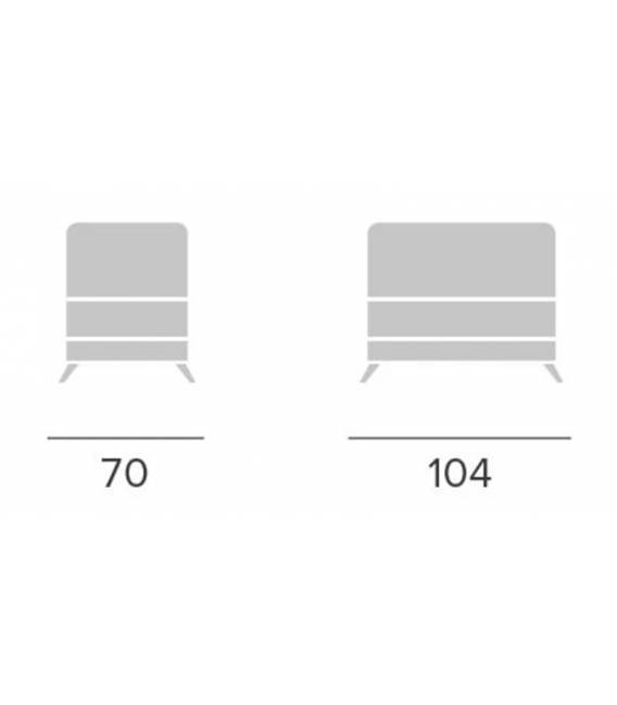 Sofa LIZAN 254x117(153) pilka