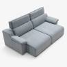 Sofa LIZAN 254x117(153) pilka
