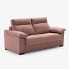 Sofa-lova TARANCON 202x100 rausva