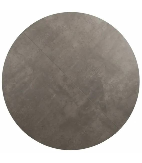 Išskleidžiamas stalas GREY OAK Ø120(160) pilkas