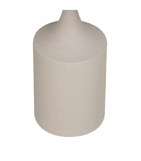 Šoninis staliukas WHITE CRISTAL Ø45 baltas