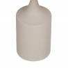 Šoninis staliukas WHITE CRISTAL Ø45 baltas