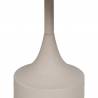 Šoninis staliukas WHITE CRISTAL Ø45 baltas
