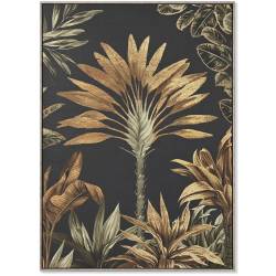 Paveikslas GOLDEN PALM-A 103x143 juodas/auksinis