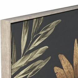 Paveikslas GOLDEN PALM-A 103x143 juodas/auksinis
