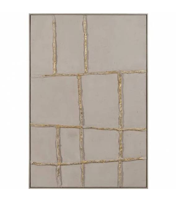 Paveikslas GOLDEN NET 80x120 beige