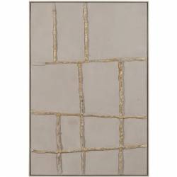 Paveikslas GOLDEN NET 80x120 beige