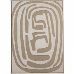 Paveikslas LABYRINTH ONE 100x140 beige