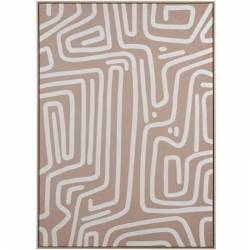 Paveikslas MATERIAL MAZE 100x140 beige