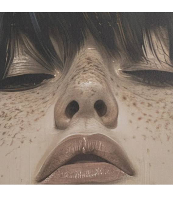 Paveikslas GIRL FRECKLES 83x123 beige/juodas