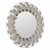 Veidrodis METAL SUN Ø67 baltas